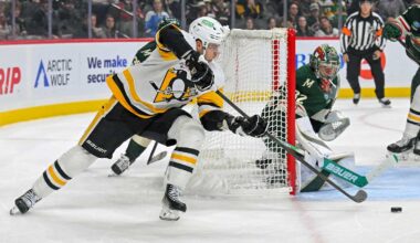 Pittsburgh Penguins 4 Minnesota Wild 1 (October 30, 2025)