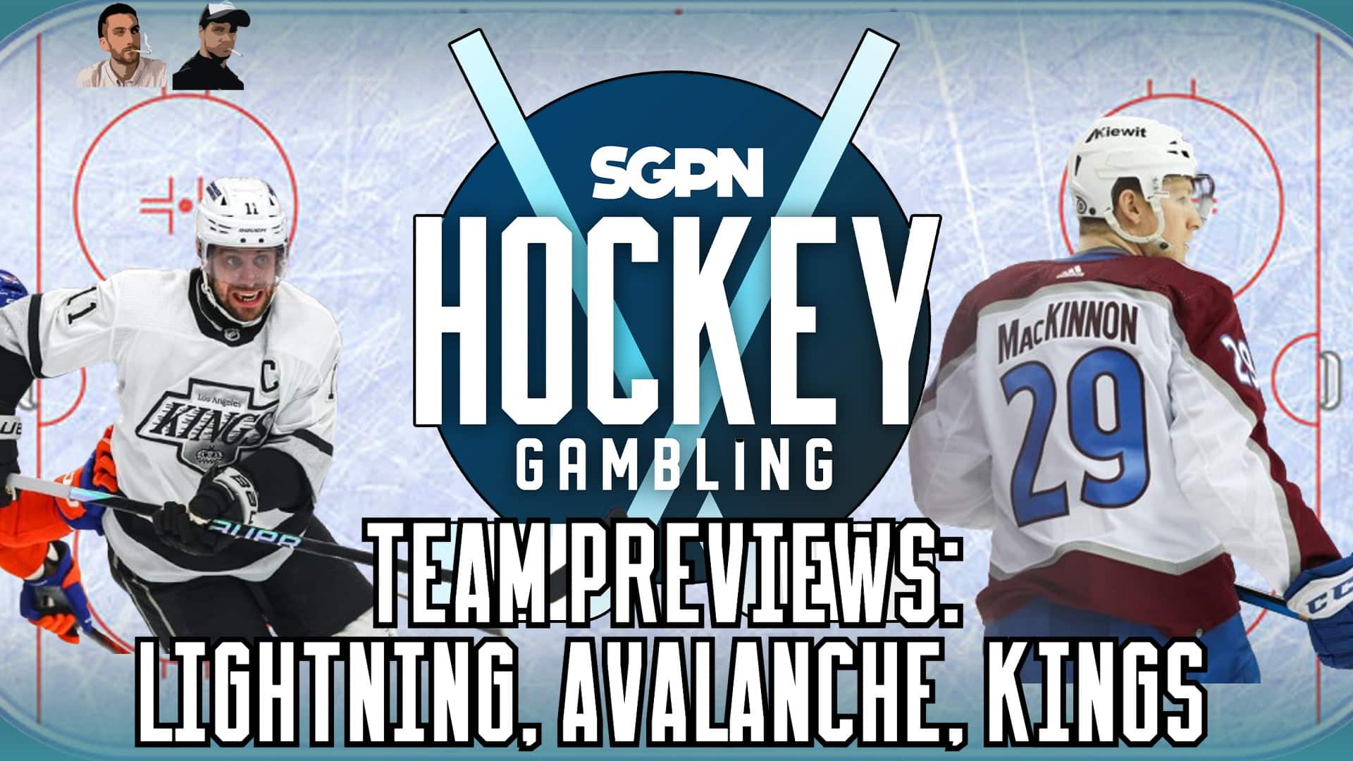NHL Team Previews: Lightning, Avalanche, Kings | Hockey Gambling Podcast (Ep. 498)