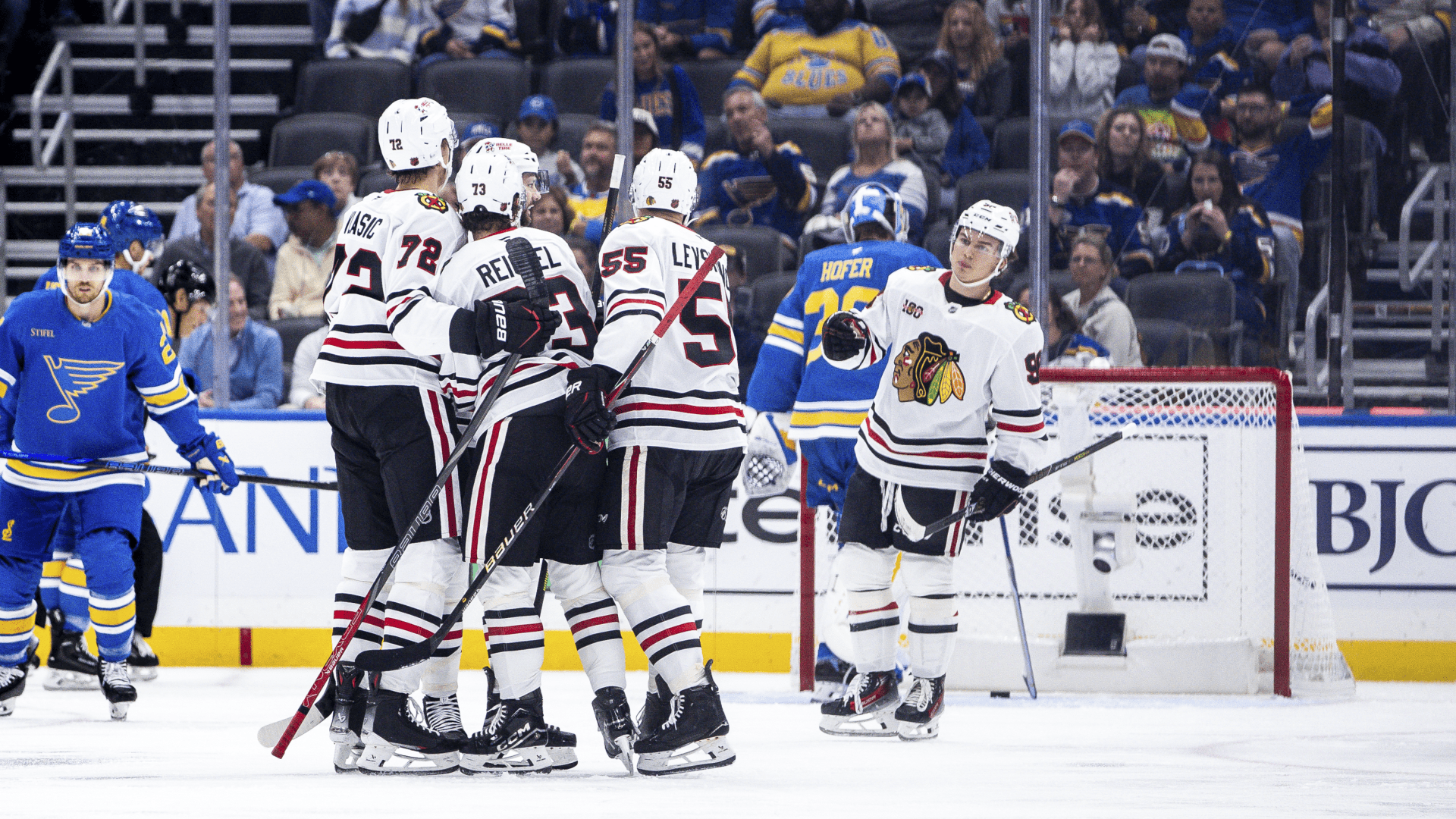 RECAP: Blackhawks blow out arch-rival Blues 8-3