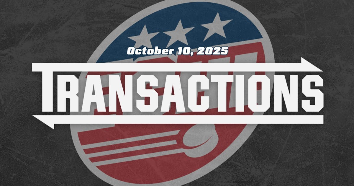 Official Site of The ECHL | ECHL Transactions