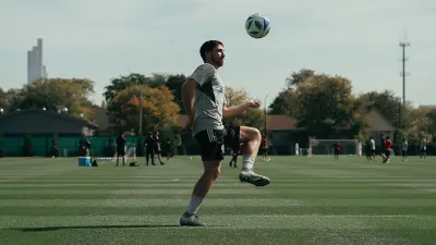 The Chicago Fire's Jonathan Dean at training