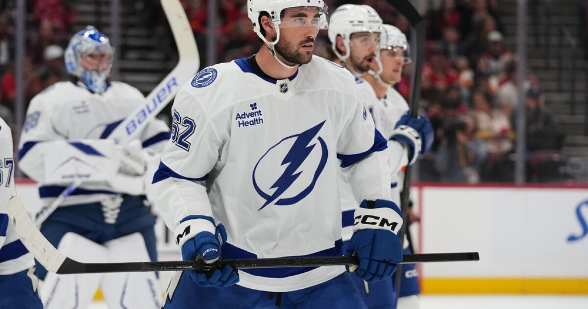 Lightning announce season-opening roster for 2025-2026 season