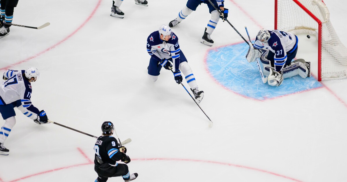 Keller, Hayton lead Utah to 4-1 win over Jets