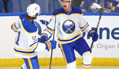 Sabres surge in 8-goal performance against Senators for first win of season