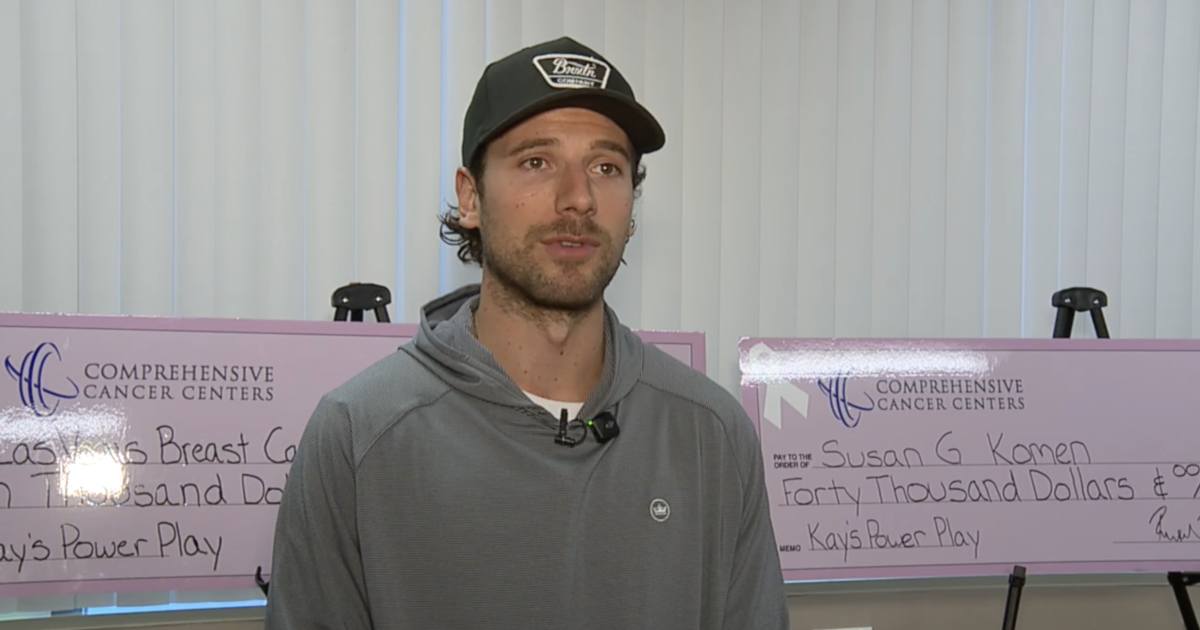 VGK’s Shea Theodore expands foundation support for breast cancer groups