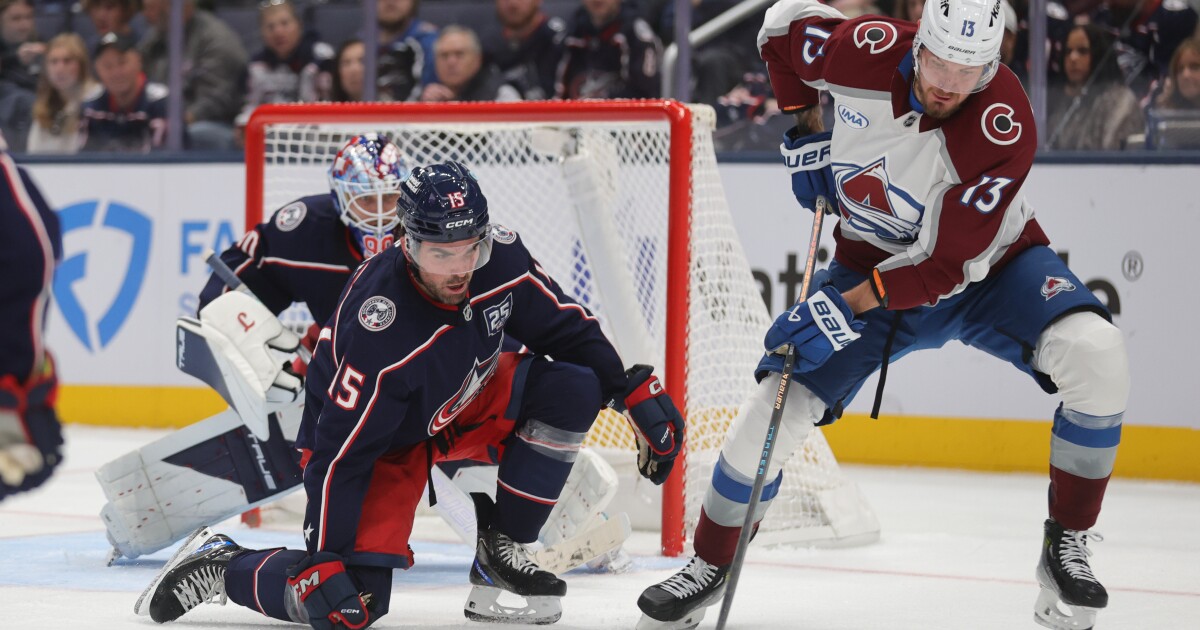 Valeri Nichushkin scores twice, Avalanche beat Blue Jackets 4-1