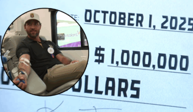 Blood drive and $1M donation honors victims