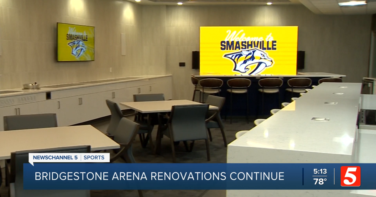 Bridgestone Arena renovations add excitement to start 2025-26 season