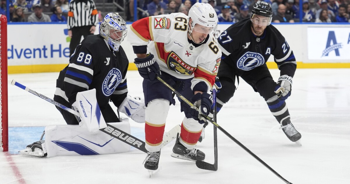 Schedule announced for the Lightning's first-round playoff games in Tampa
