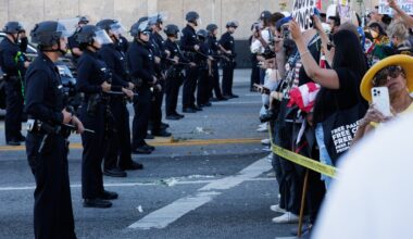 LAPD made 14 arrests at Saturday's ‘No Kings’ protest