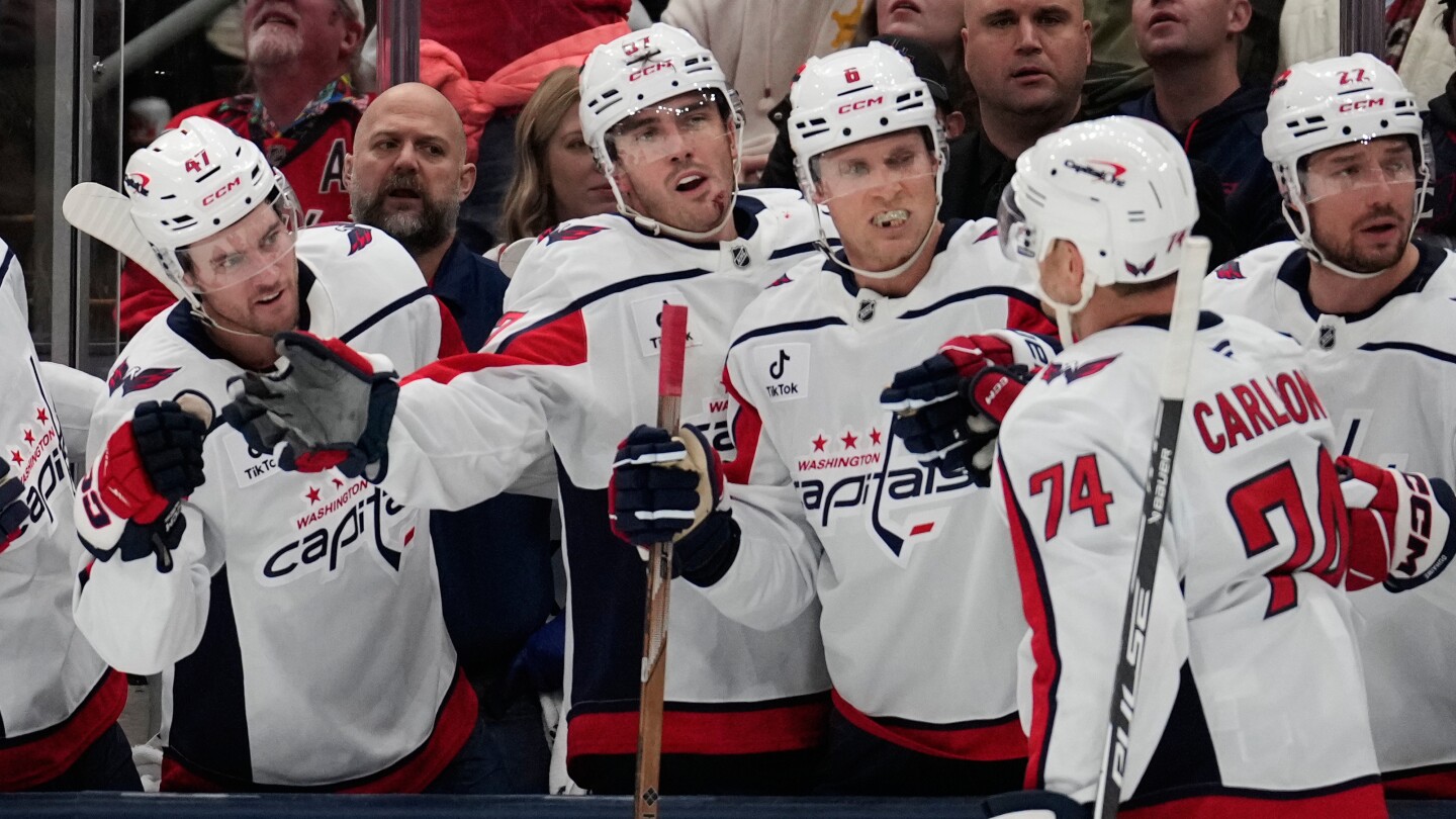 Alex Ovechkin scores 899th career goal as Capitals beat Blue Jackets 4-1, get 6th win in 7 games