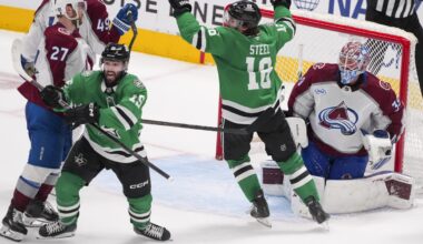 Colin Blackwell gets his chance and rises to occasion for Stars with OT winner in NHL playoffs