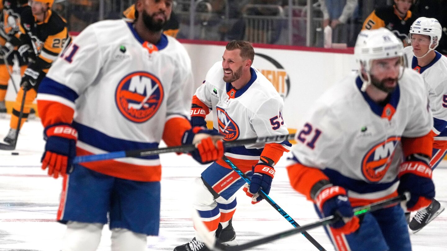 Beards are back in play for the New York Islanders
