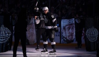 LA Kings captain Anze Kopitar week to week with foot injury