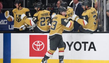 Stone and Eichel lead Golden Knights to victory over Flames, Stone injured