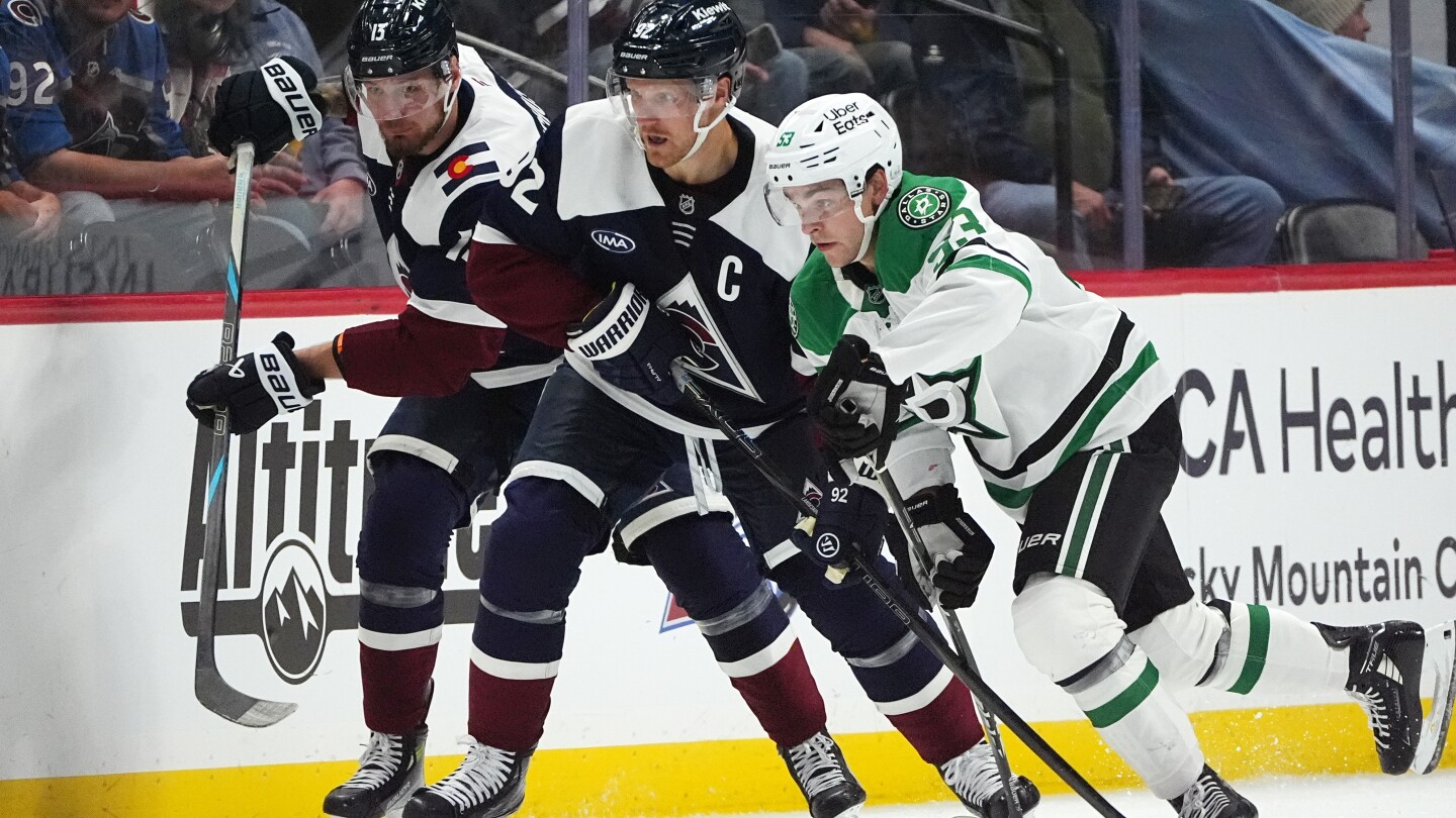 Rantanen, Robertson score in shootout, Stars top Avs, 5-4