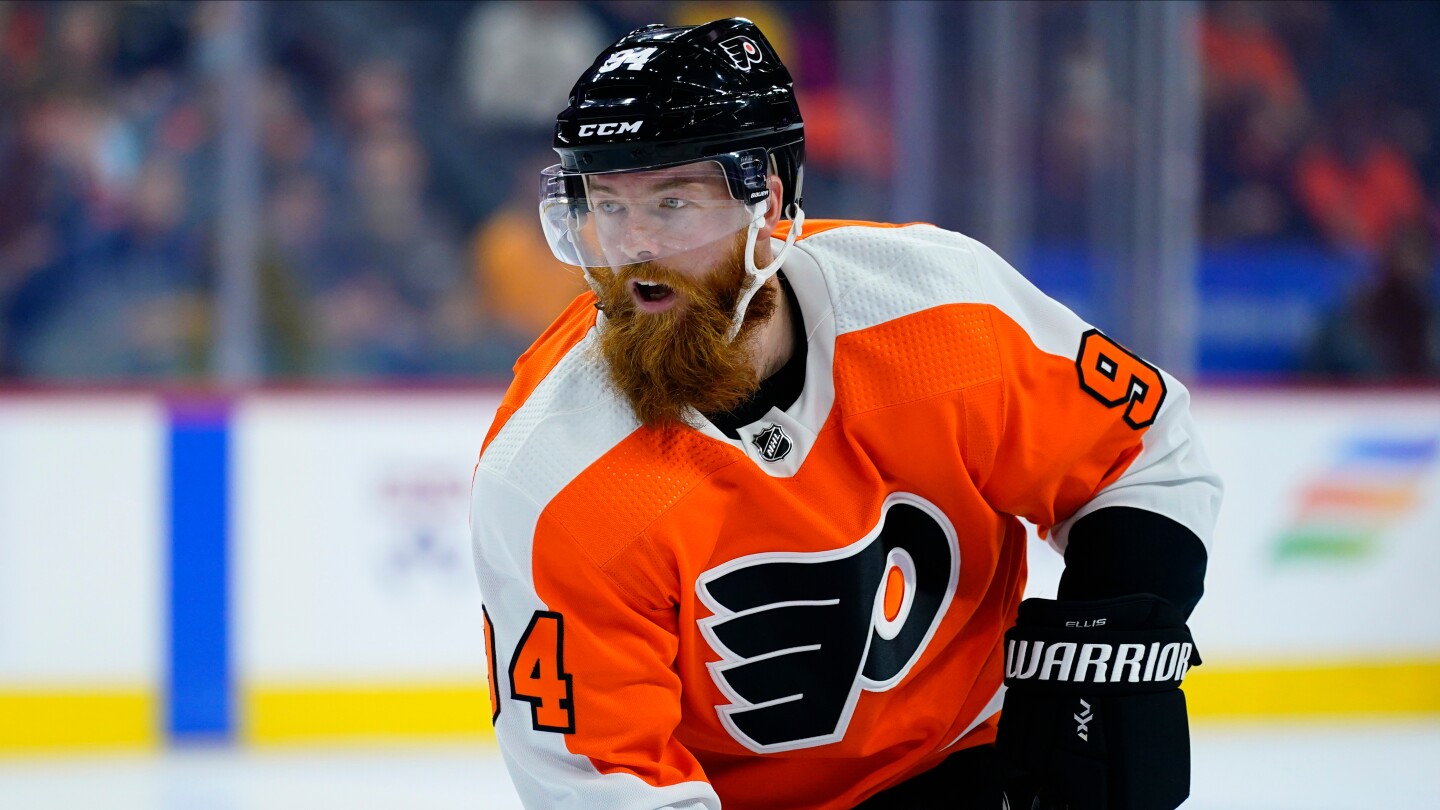 Ryan Ellis' contract traded to San Jose by Philadelphia Flyers