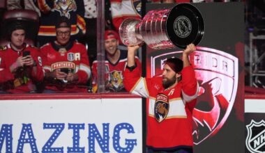 Back-to-back champions Florida Panthers raise another banner, start new Stanley Cup quest