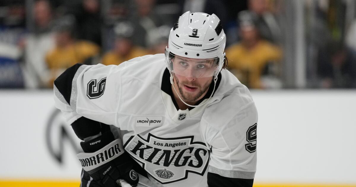 Kings can't keep pace with Mark Scheifele and Jets in road loss