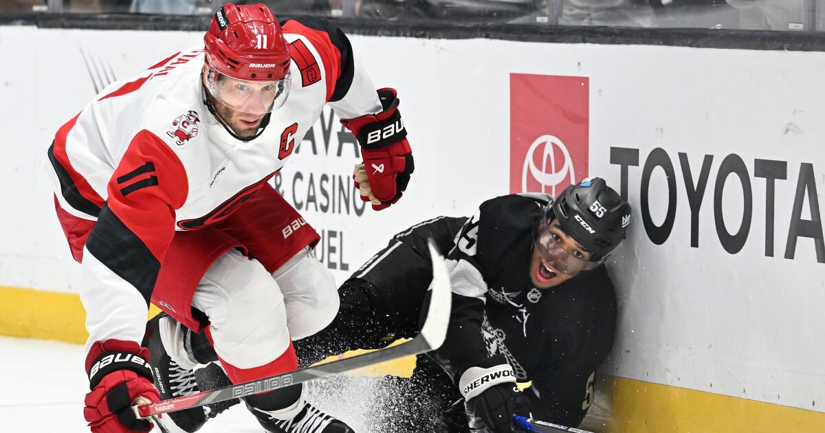 Kings fall to Hurricanes in overtime for their fourth straight loss