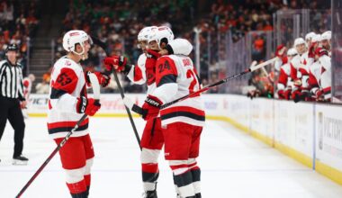 Ducks can't get past undefeated Carolina Hurricanes