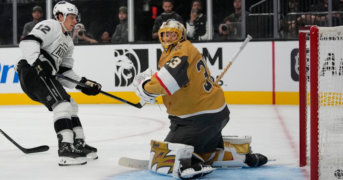 Adrian Kempe, Trevor Moore lead Kings in shootout win over Vegas