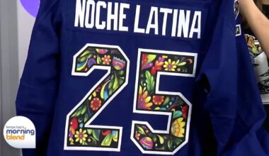 Meet the Artist Behind the Tampa Bay Lightning's Stunning Noche Latina Design