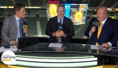 Vegas Golden Knights Light Up the Ice