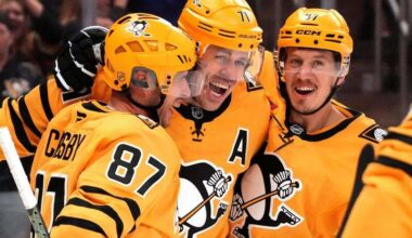 Justin Brazeau’s late goal propels Penguins to 4-3 win over Islanders – Butler Eagle