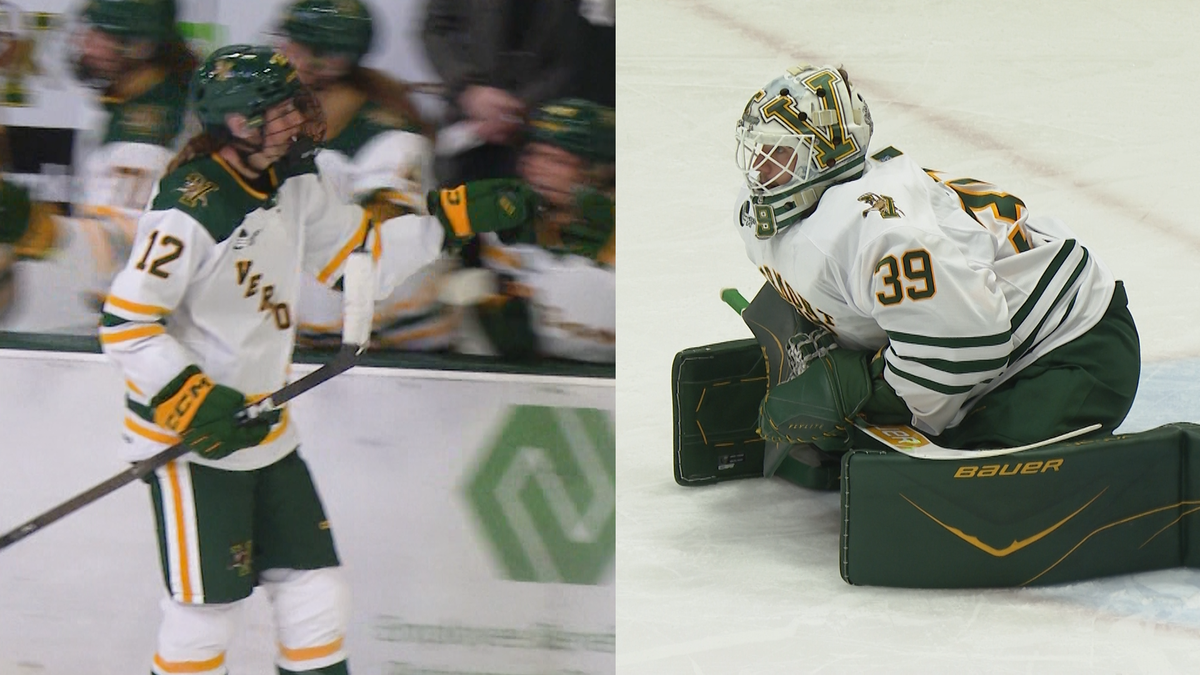 Vermont women's ice hockey and men's ice hockey return to Gutterson Fieldhouse