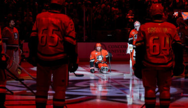 Anaheim celebrates Navy veteran as 21st Duck during home opener
