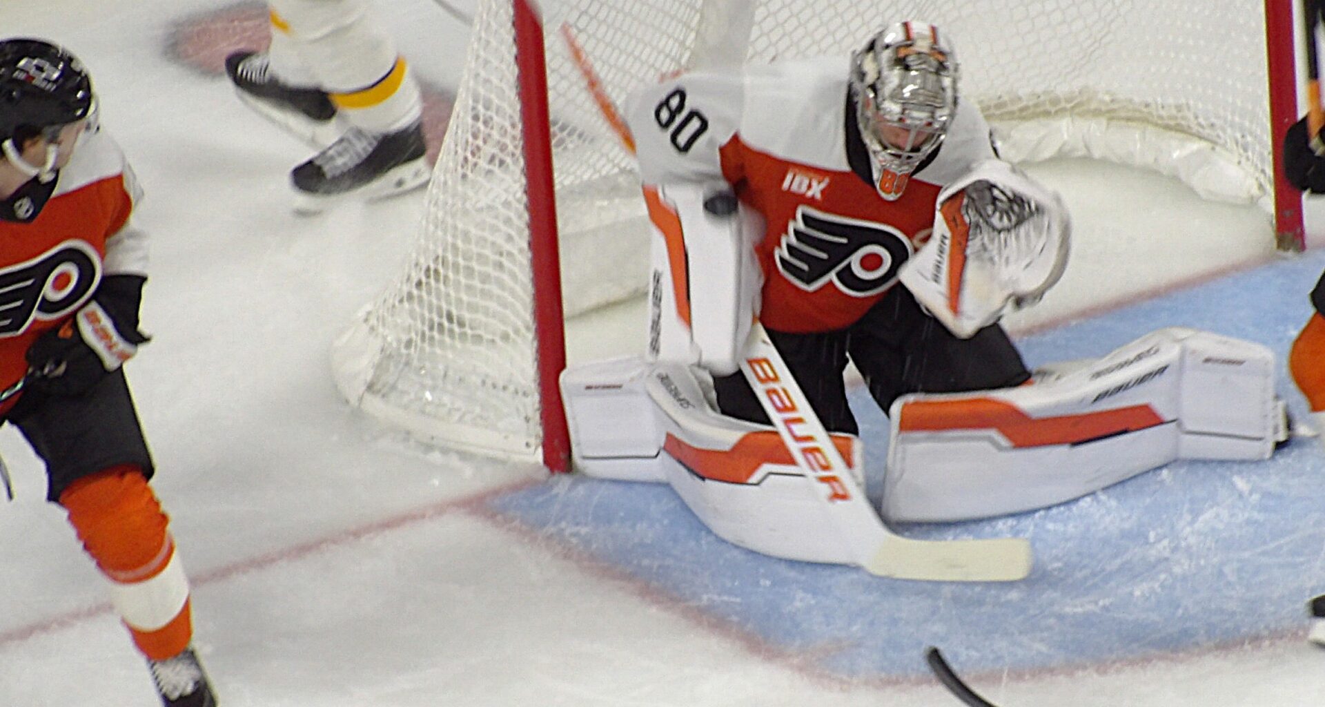 Flyers Beat Predators Vladar Zegras Shine Rob Windfelder FLYERS NITTY GRITTY