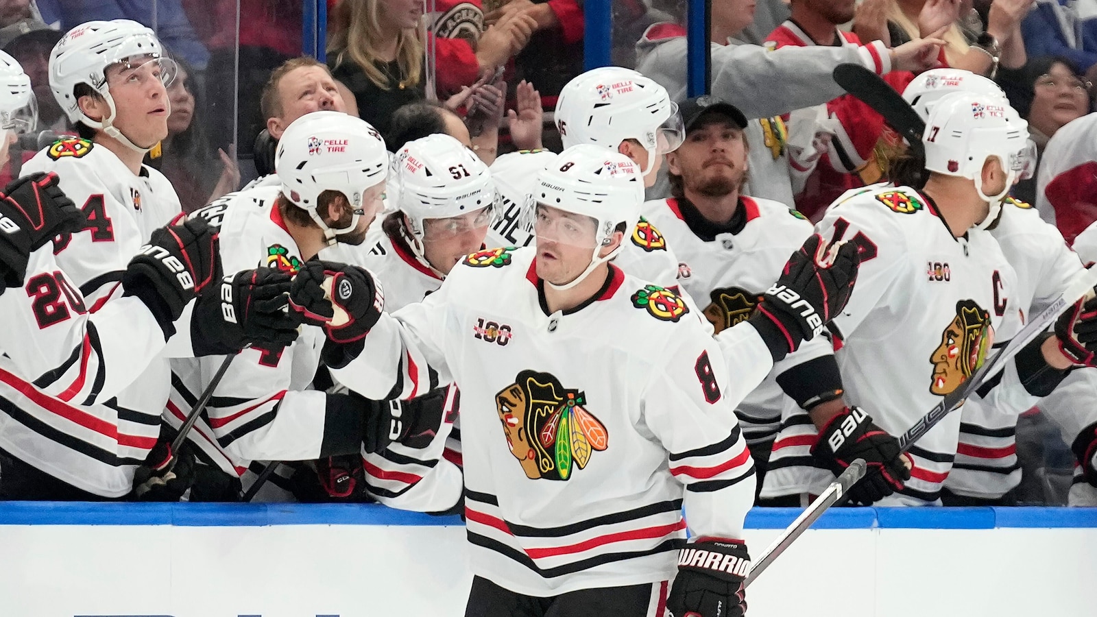 Donato scores 2 more goals as the Blackhawks beat the Lightning 3-2