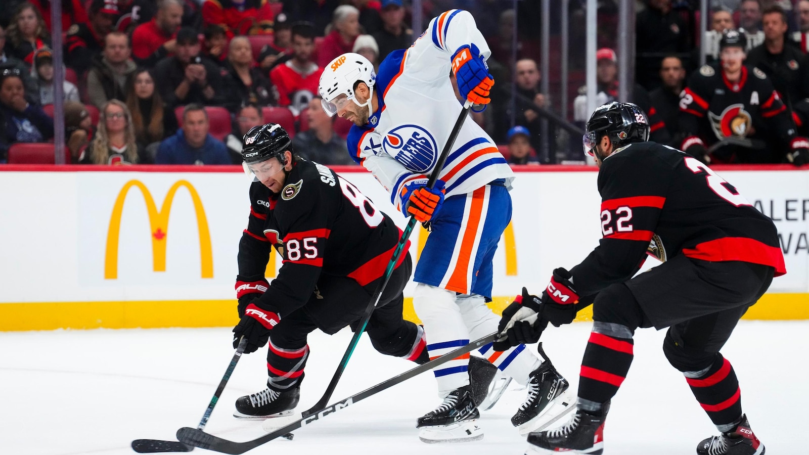 Walman scores in OT, Oilers beat Senators 3-2