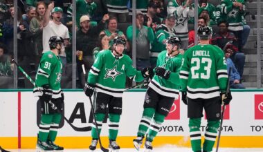 Heiskanen scores twice as Stars rally to beat Hurricanes 3-2