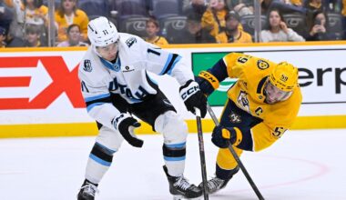 Guenther scores in OT as Mammoth beat Predators 3-2