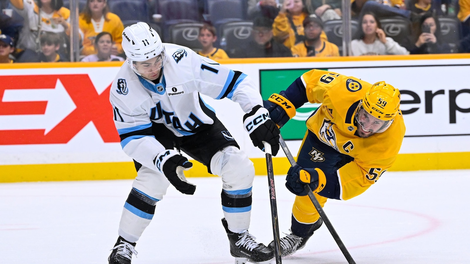 Guenther scores in OT as Mammoth beat Predators 3-2