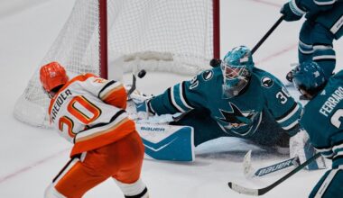 Ducks rally to stun Sharks 7-6 in OT