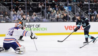 Eberle scores 2 goals as Kraken beat Oilers 3-2 to improve franchise's best start to 5-2-2