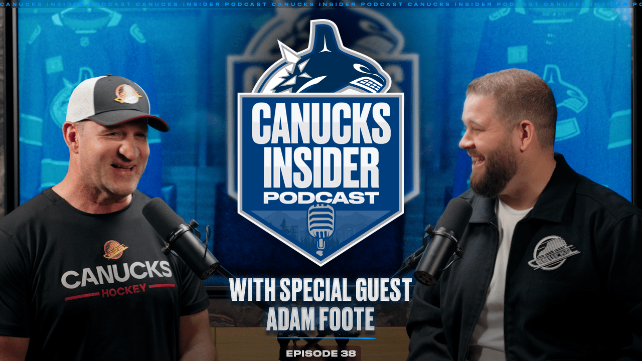 Adam Foote Joins Canucks Insider Podcast Prior to Tomorrow's Home Opener