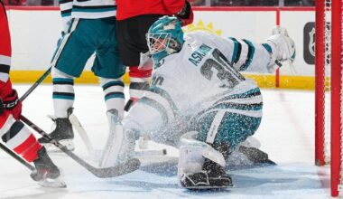 Yaroslav Askarov plays best game of Sharks’ season vs. Devils – NBC Sports Bay Area & California