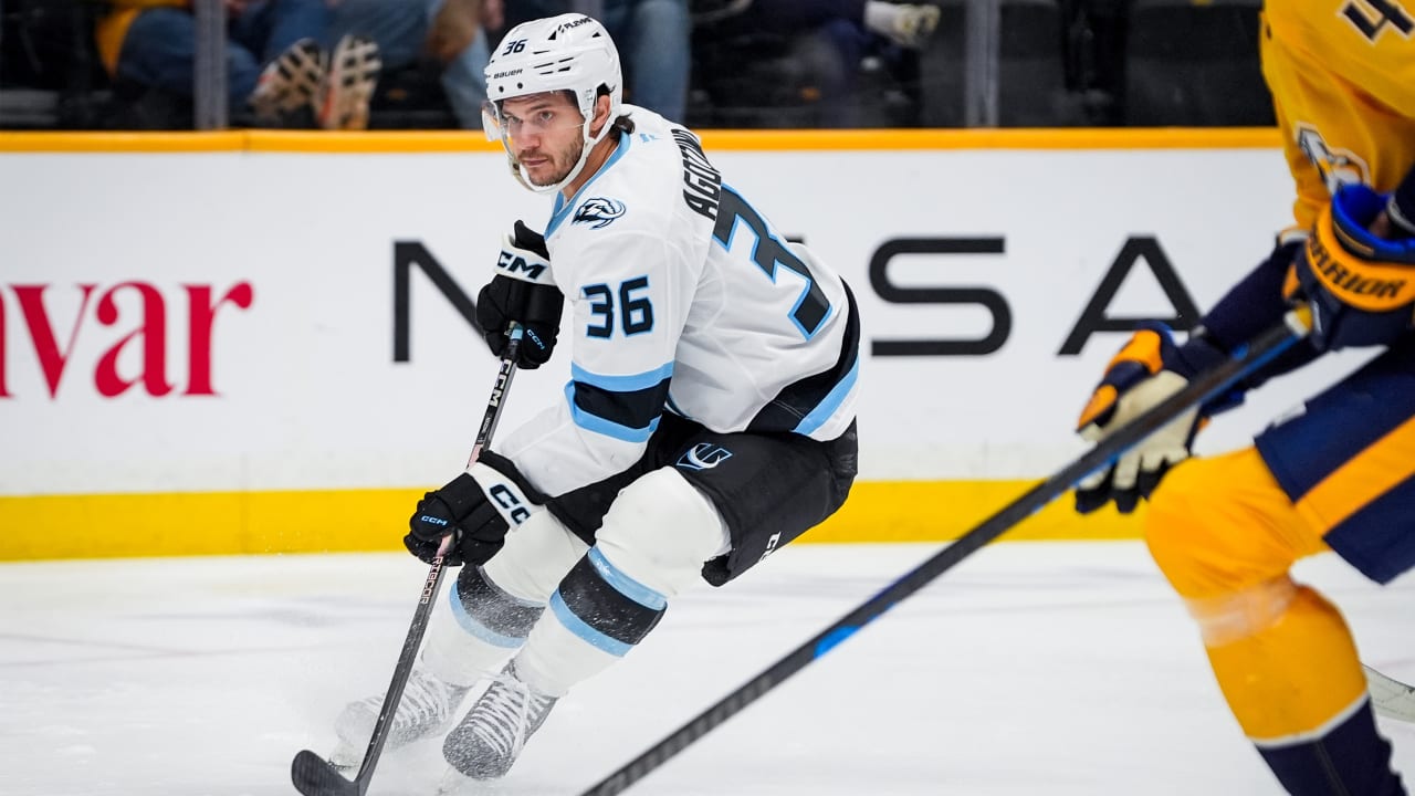 Utah Keeps Pushing Back, Secures 3-2 Overtime Win in Nashville