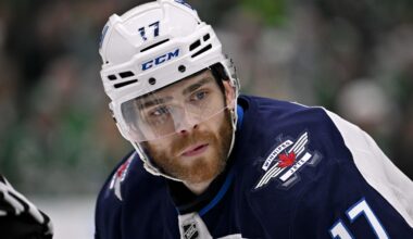 Winnipeg Jets Get Positive Adam Lowry Injury Update