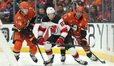 New Jersey Devils v Anaheim Ducks