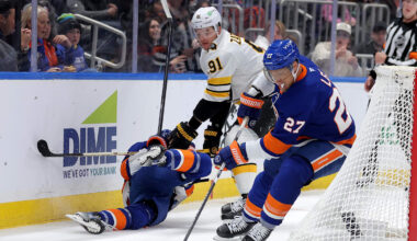 Boston Bruins Enforcer Fires Back After Matthew Schafer Roughing Call