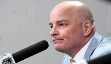 St Louis Blues coach Jim Montgomery could be hurtling toward the hot seat this season.