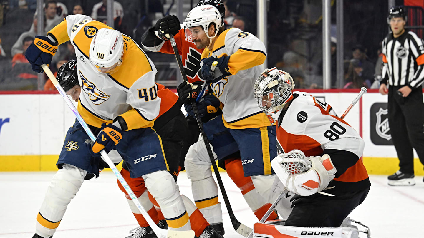 Five Storylines to Follow in Philadelphia Flyers vs. Nashville Predators Matchup