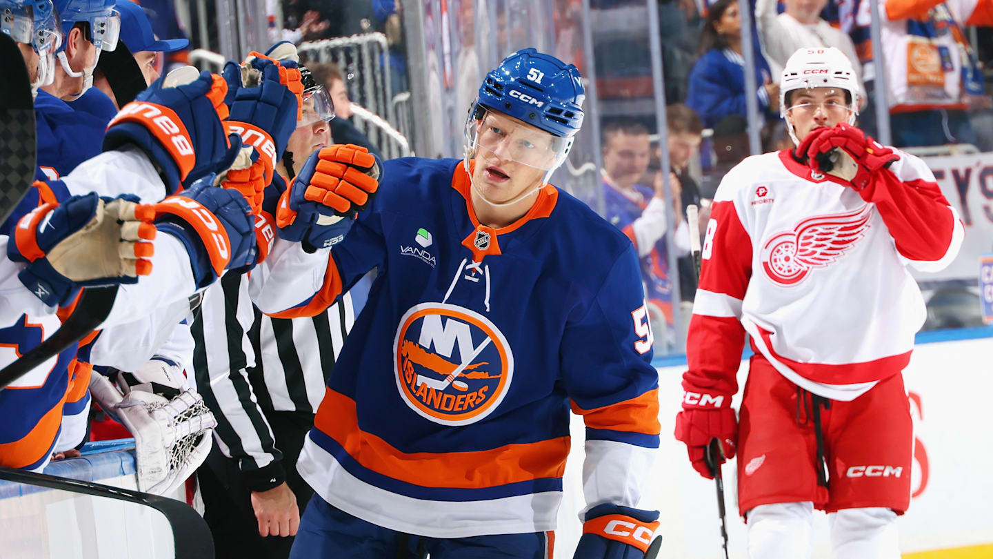 Detroit Red Wings v New York Islanders