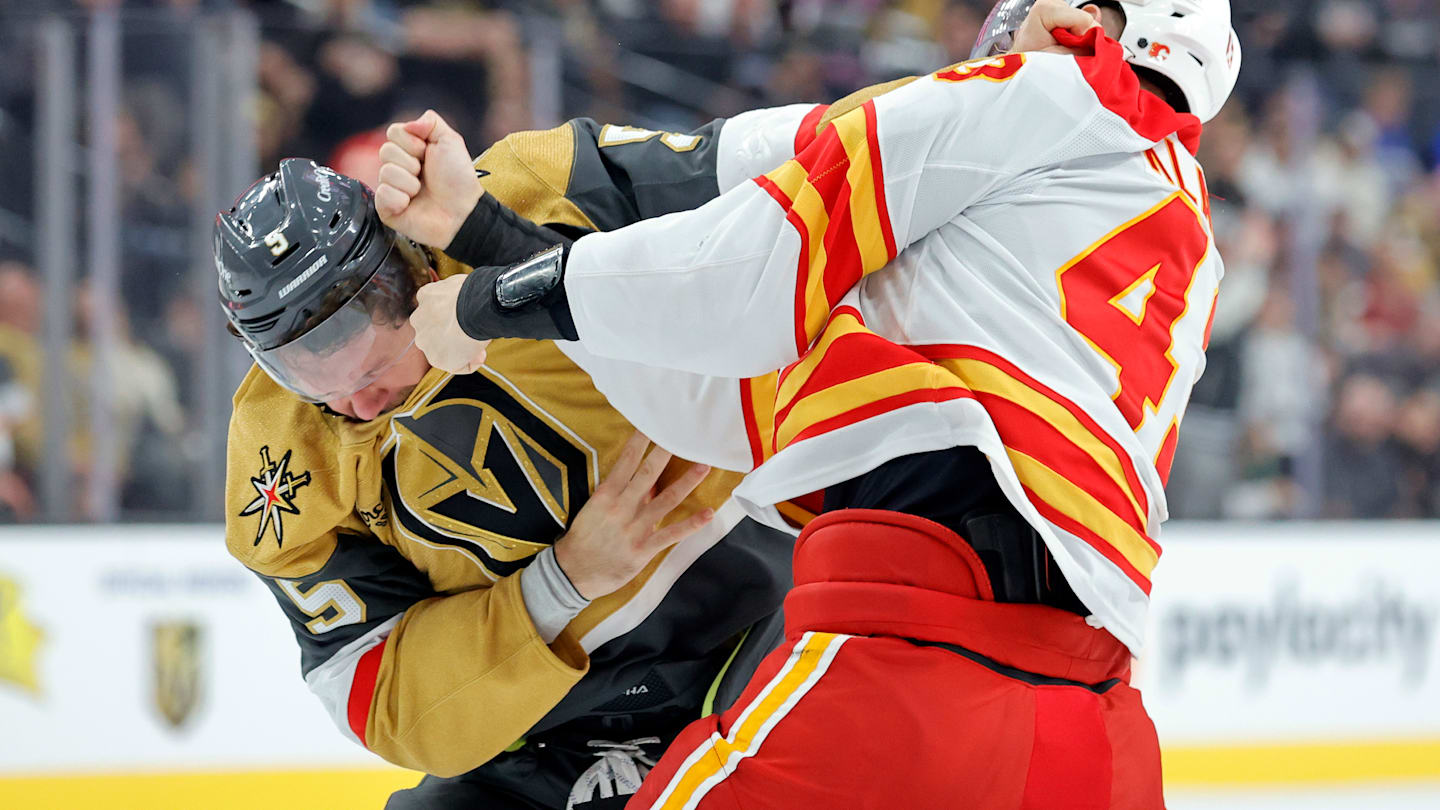 Calgary Flames v Vegas Golden Knights