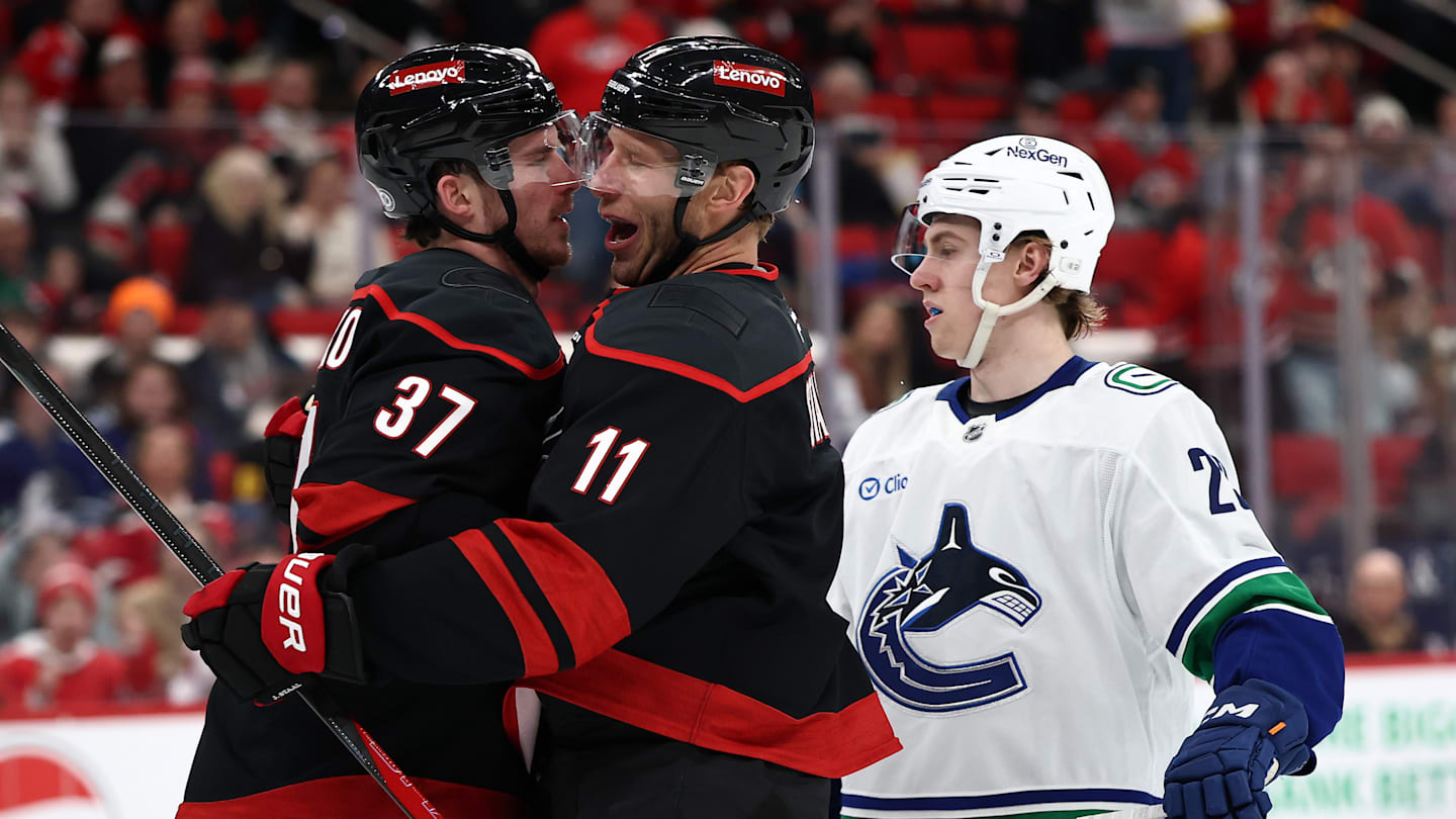 Vancouver Canucks v Carolina Hurricanes